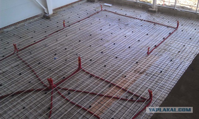 Рукожопство теплого пола