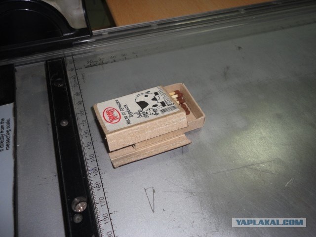 Чиним спичечный коробок.