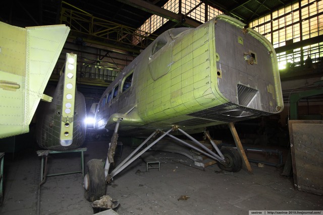 Заброшенный цех прототипов