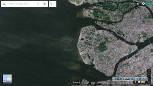 В Петербурге засыпают море