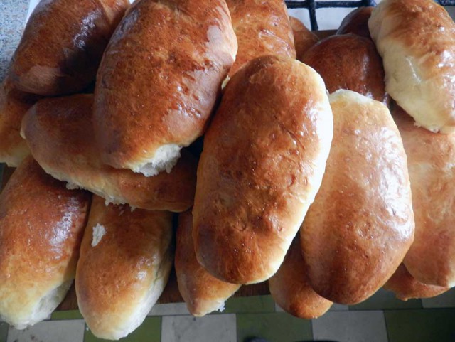 Пирожки для сына.