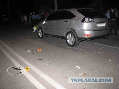 Убийцу на «Лексусе» хотели разорвать на куски