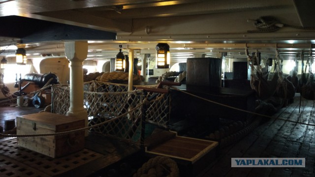 Посещение HMS Victory в г. Портсмут, Великобритания