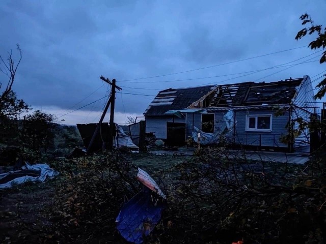 Ураган разбушевался в Курской области. Погиб студент в общежитии