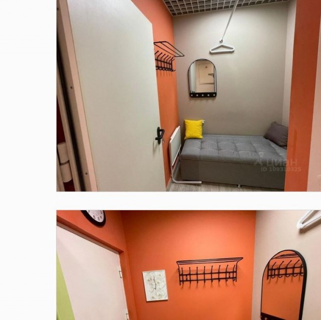 Крошечная студия в 3,4 м² без ванной и туалета сдаётся за 24 тысячи в Беговом районе Москвы