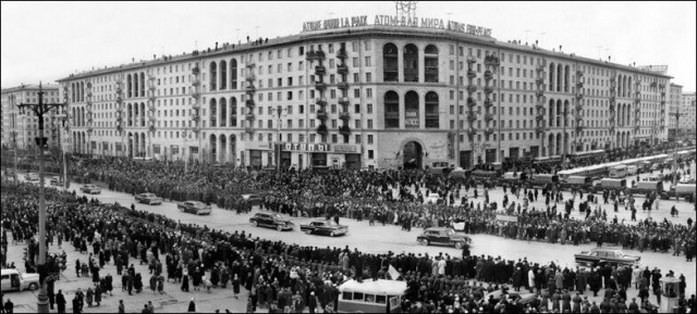 Прогулка по Москве 1961 года