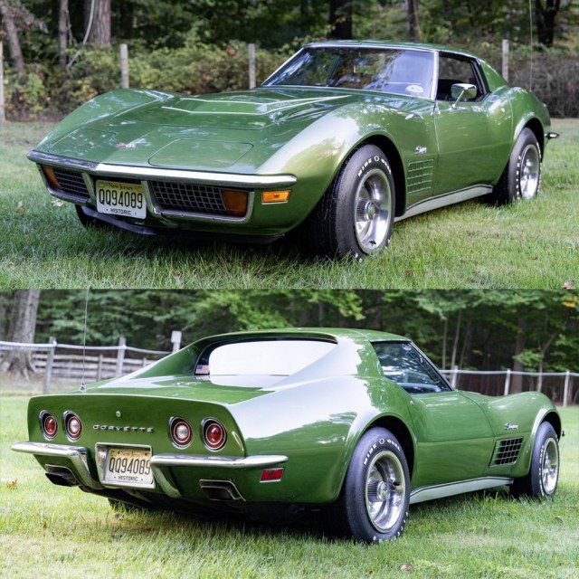 72 года Chevrolet Corvette. Немного красивых фото.