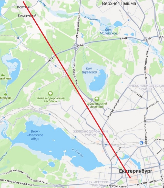 Екатеринбург подверглся атаке БПЛА