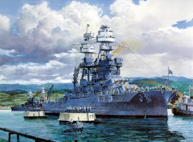 Линкор «USS Arizona» могила для 1177 моряков. Грозная «морская крепость» ВМС США ушла под воду за считанные минуты