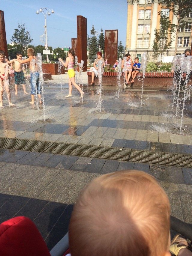 Сухой фонтан строгого режима в Домодедово⁠⁠