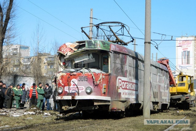 Трамвайная авария в Харькове