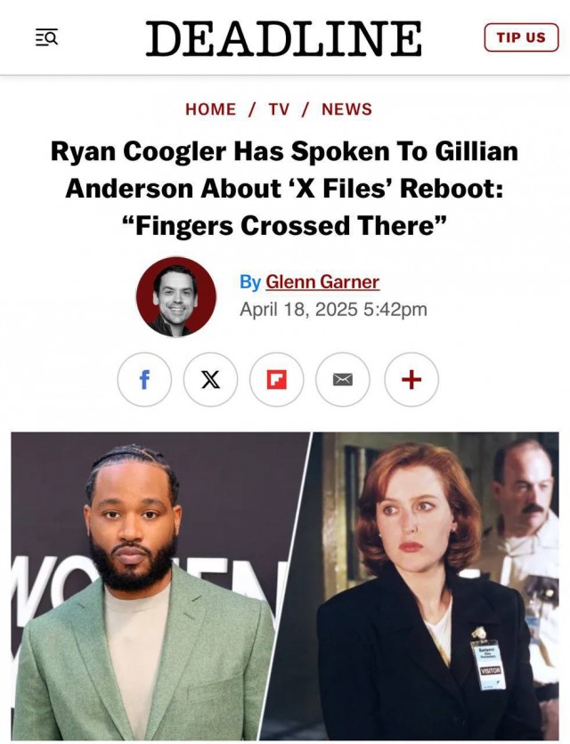 «Секретные материалы» вернутся на экраны!