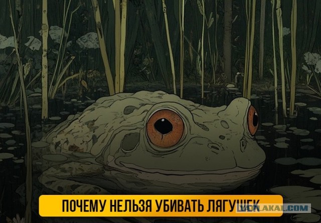 Не убивайте лягушек