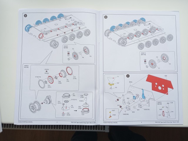 Модель king tiger 1/35 (часть первая )