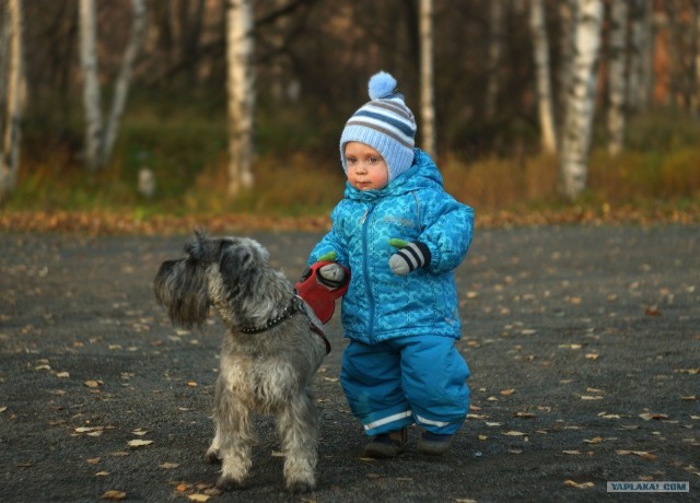 Учится заботе с детства