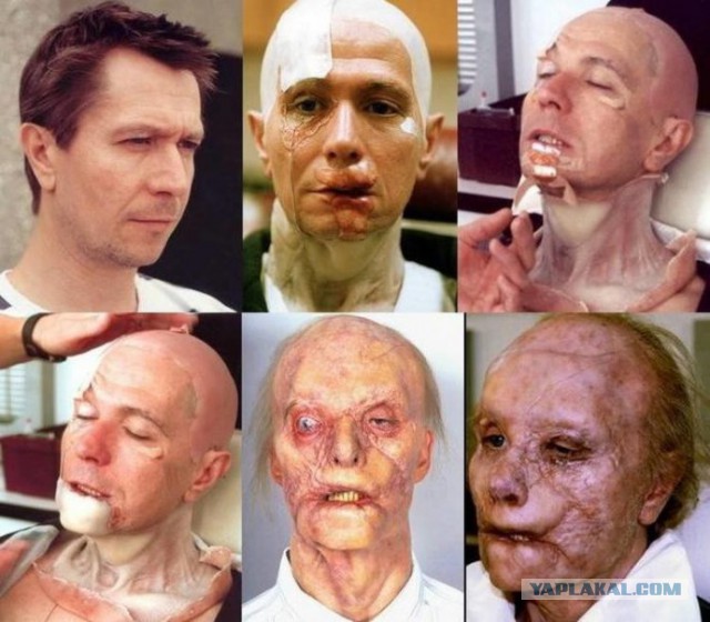 Актеры в гриме: не узнать...