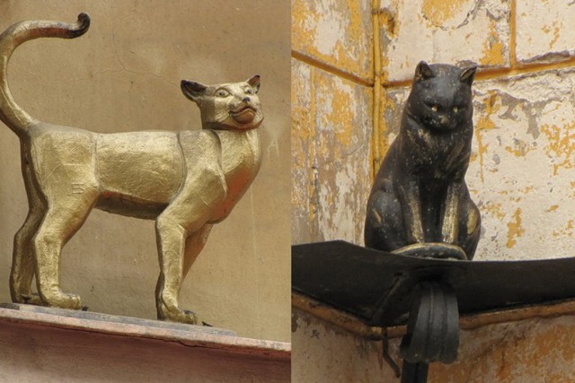 В Петербурге появился памятник блокадной кошке