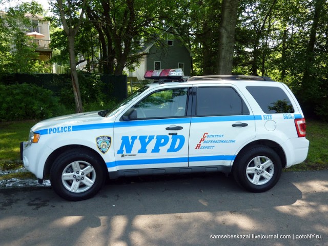 Автомобили нью-йоркской полиции