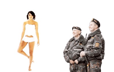 Фотожаба: Что увидели омоновцы?