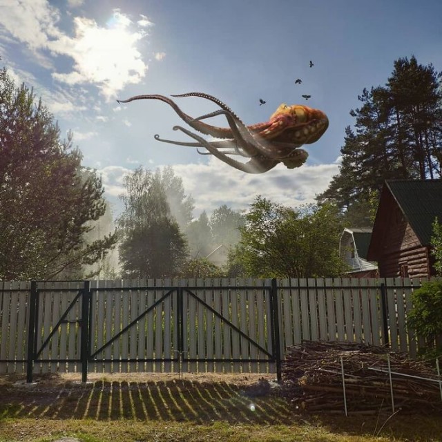 Монстры на улицах Питера.