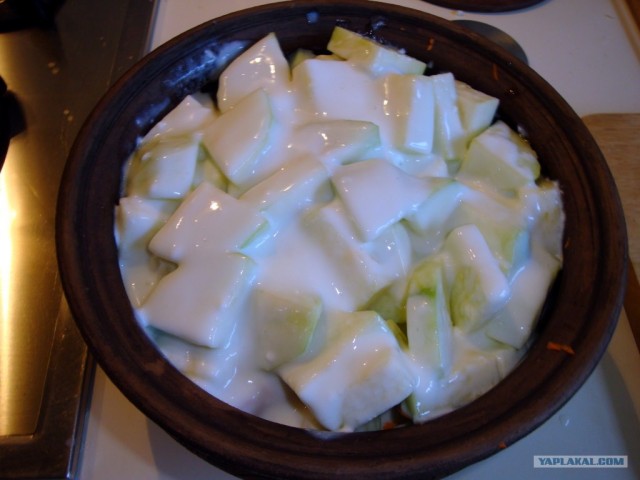 Судак диетический в горшочке