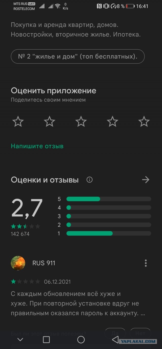 Пользователи ЦИАНа массово ставят единицы в Google Play из-за запрета на "только славянам"