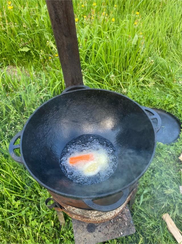 Рисовая каша со свининой