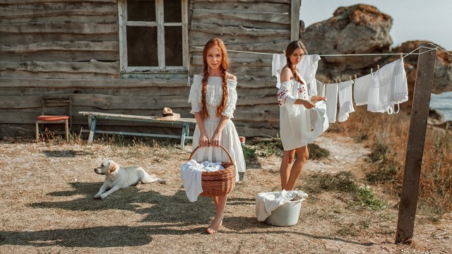 Девушки с рыжими волосами
