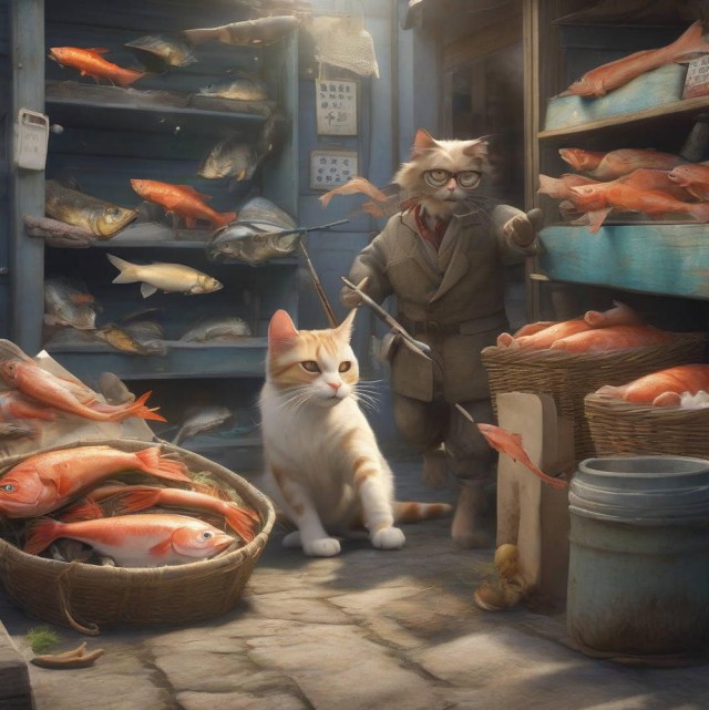 Удивительные приключения котиков в нейросети. К котовторнику