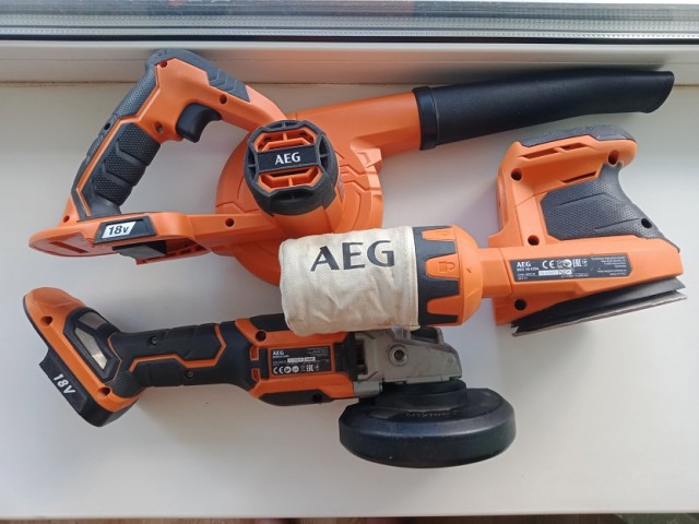 Аккумуляторные инструменты AEG и RIDGID