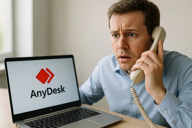 «Алло, это ИТ-отдел. Поставьте AnyDesk, сейчас быстренько вам кое-что поправим»