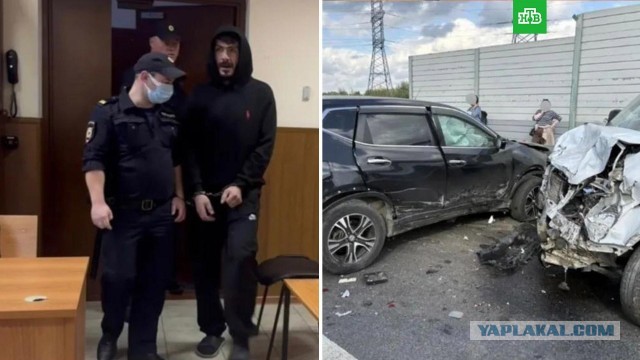 Въехавшего в очередь из машин на МКАД водителя арестовали до 20 ноября