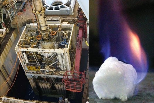 Япония смогла извлечь газ из гидрата метана