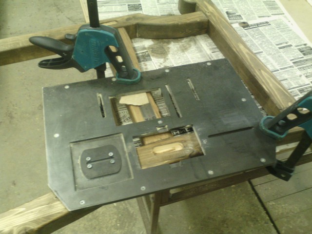 Садовая скамейка. Дебют