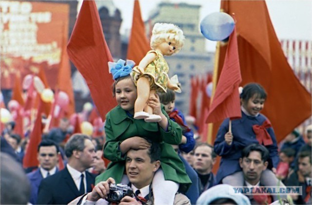 Советский первомай, как отмечали первомай в СССР