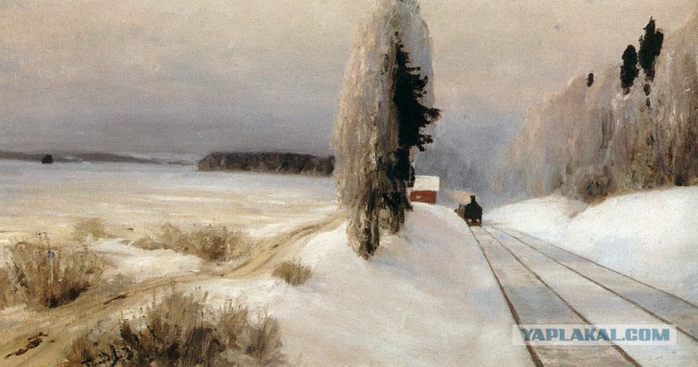 Зимняя железная дорога