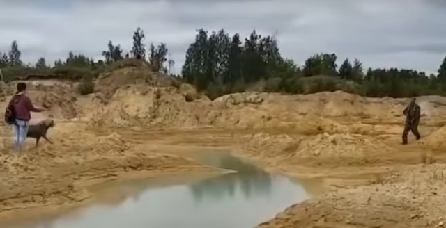 Полное видео про убийство хаски под Челябинском