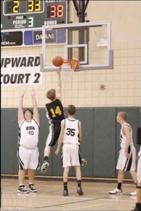 Фотожаба: Баскетболист 80 lvl