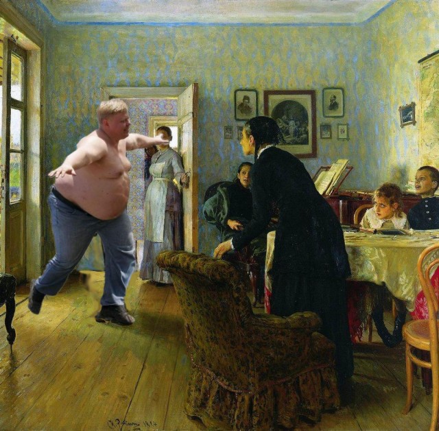 Фотожаба: Эквилибрист