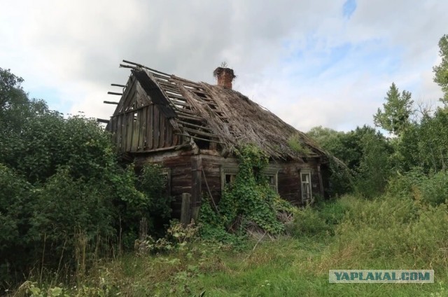 Заброшенные деревни. Уникальная деревня посреди болот