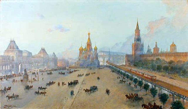Как выглядела Москва в начале 20 века: история в фотографиях