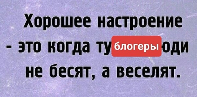 Нелегкая жизнь блогеров