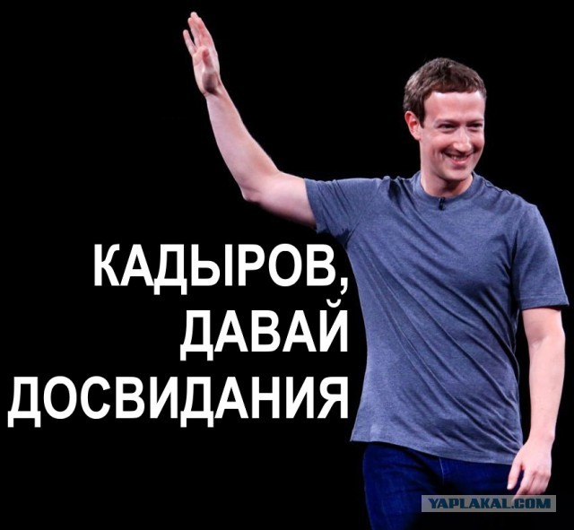 В Госдуме потребовали от Facebook восстановить аккаунты главы Чечни