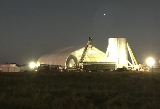 Прототип Starship SN8 приобретает более–менее законченный вид