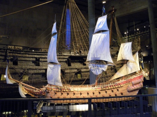 Янтарная копия "Vasa"
