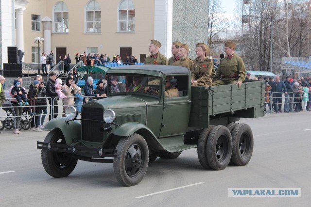 Фоторепортаж с  Парада Победы в Верхней Пышме