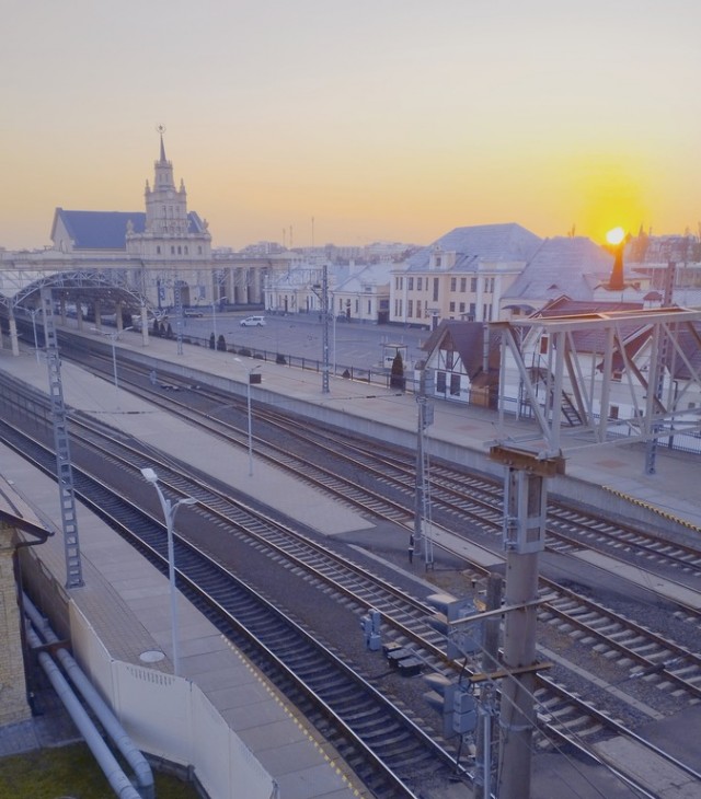 Вокзал на рассвете