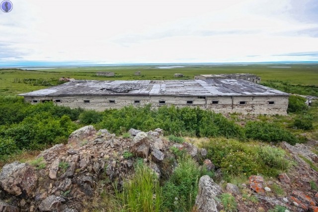 Брошенный на Чукотке военный городок ракетной базы "Лингофон" 762-го полка ПВО