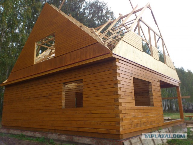 Строительство дачи.
