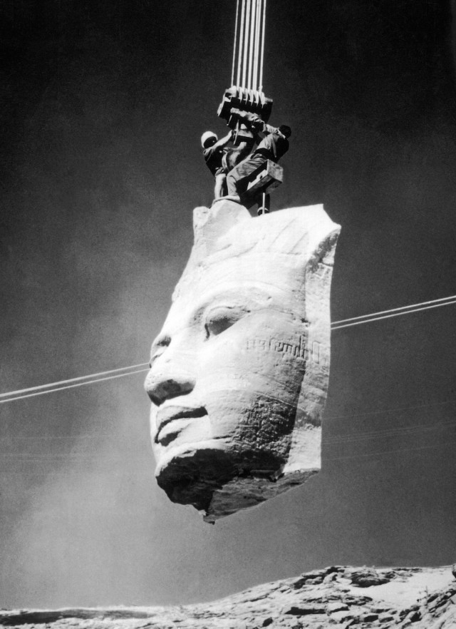 Спасение Храма Рамсеса II в фотографиях